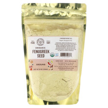 Pure Indian Foods, Bio Bockshornkleesamen, Gemahlen, 8 Unzen (226 g)