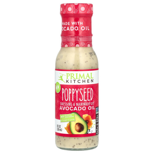 Primal Kitchen, Dressing & Marinade mit Avocadoöl, Mohnsamen, 8 fl oz (236 ml)