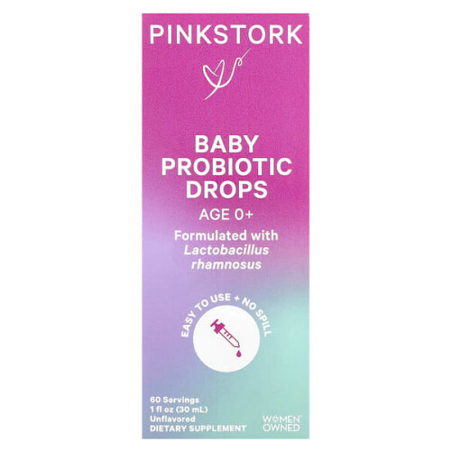 Gouttes Probiotiques Bébé, 0+, Sans Saveur