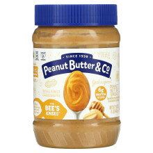 Peanut Butter & Co., Erdnussbutter-Aufstrich, The Bee's Knees, 16 oz (454 g)