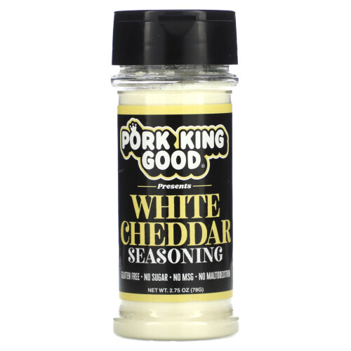 Pork King Good, Assaisonnement Cheddar Blanc, 2,75 oz (78 g)