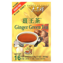 Prince of Peace, Thé Vert au Gingembre, 16 Sachets de Thé, 1 oz (28,8 g)