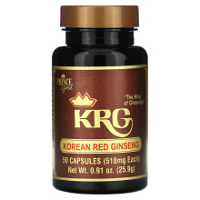 Prince of Peace, Prince Gold, Koreanischer Roter Ginseng, 518 mg, 50 Kapseln