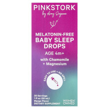 Melatoninfreie Baby Schlaf Tropfen, Alter 4 Monate+, Mango
