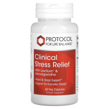 Protocol for Life Balance, Clinical Stress Relief, 60 Vegetarische Kapseln