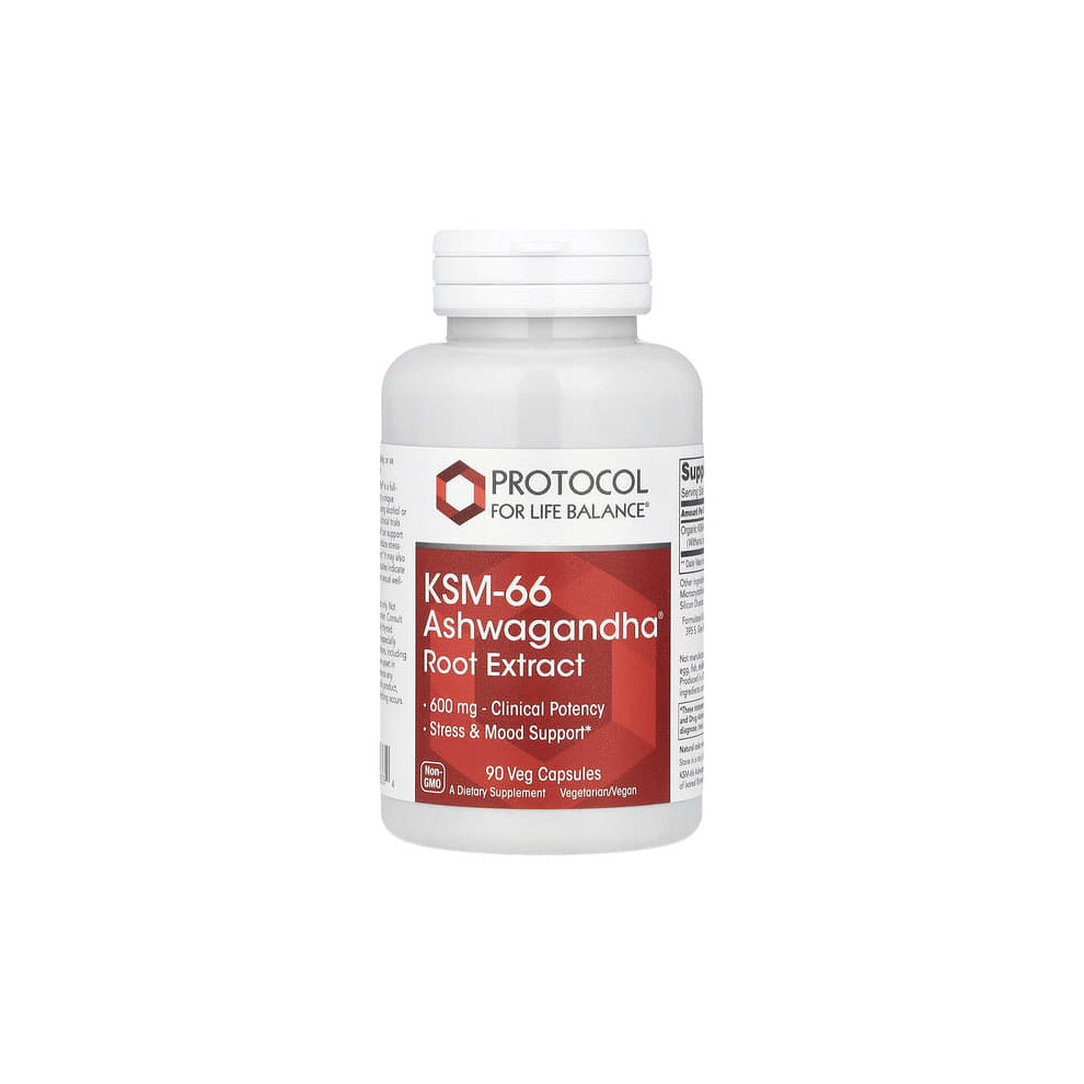 Protocol For Life Balance Ksm-66 Ashwagandha Root Extract