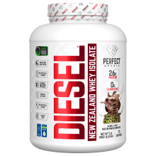 PERFECT Sports, Diesel, Isolat de Lactosérum de Nouvelle-Zélande, Triple Chocolat, 5 lb (2,27 kg)
