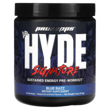 ProSupps, Mr. Hyde, Signatur Anhaltende Energie Pre-Workout, Blaue Himbeere, 7,6 oz (216 g)