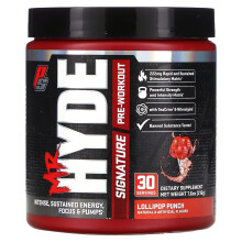 ProSupps, Mr. Hyde, Pré-Entraînement Signature, Punch Sucette, 7,6 oz (216 g)