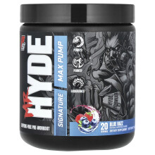 ProSupps, Mr. Hyde, Signatur Max Pumpe, Pre-Workout, Koffeinfrei, Blaue Himbeere, 7,9 oz (224 g)