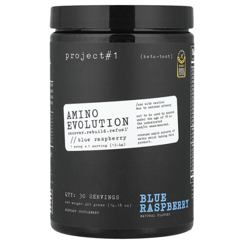 Évolution d'Acides Aminés, Framboise Bleue