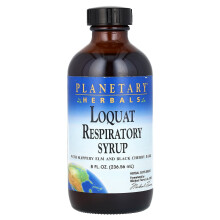 Planetary Herbals, Mispel Respiration Sirup, 8 fl oz (236,56 ml)