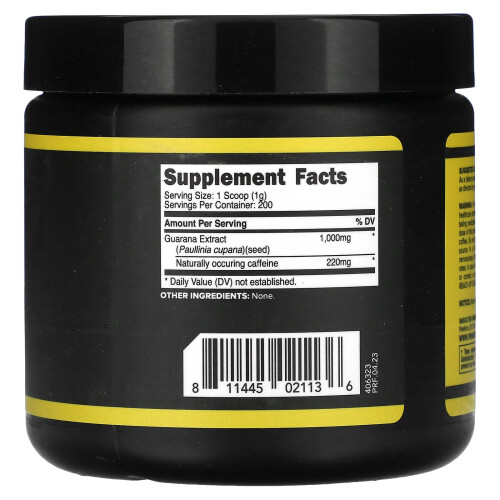Primaforce, Guarana, Ungeschmackt, 7 oz (200 g) 2