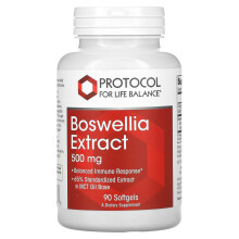 Protocol for Life Balance, Boswellia-Extrakt, 500 mg, 90 Weichkapseln