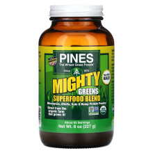 Pines International, Mélange Superalimentaire Mighty Greens, 8 oz (227 g)