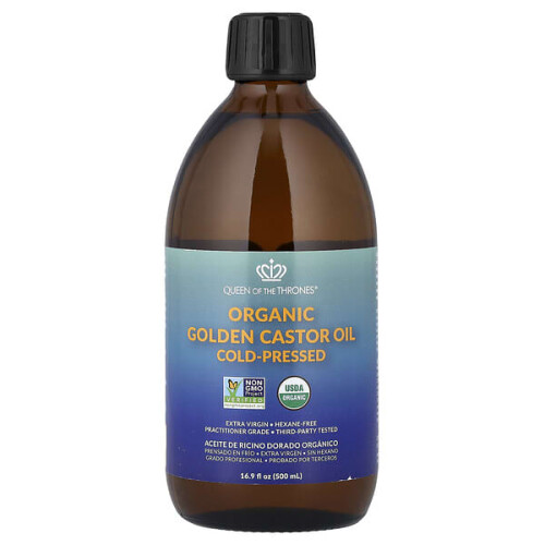 Bio-Goldenes Kastoröl, Kaltgepresst