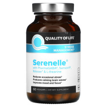 Quality of Life, Serenelle, Stressmanagement, 60 VegiCaps