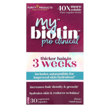 Purity Products, MyBiotin, ProClinical, 30 vegetarische Kapseln