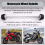 Motorcycle Front and Rear Wheel Spindle Swingarm for MT-09 6