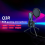 Microfone condensador USB de mesa RGB para jogos 6