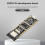 Placa de desenvolvimento ESP32-P4 WIFI6 baseada em ESP32-P4 e ESP32-C6 A 6