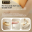 Sleep Earbuds for Side Sleepers Noise Cancelling Mini Cream White 6