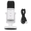 RGB Gaming MIC USB/XLR Dynamic Microphone with Noise Reduction,White 3