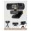 Webcam 4K Full HD com microfone e plug USB com foco automático, A 6