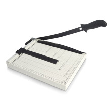 12" Guillotine Paper Trimmer, Heavy Duty A4 Manual Cutter for Office, Home, School, Scrapbooking, Crafts, and Photos