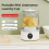 Wireless Washing Machine Portable Underwear Cleaner 1L Mini White 3