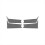 Carbon Fiber Car Inner Side Door Panel Cover Trim for 5