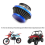 Filtro de ar 58/60MM para Pocket Bike C 47Cc 6