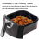 Suporte para fritadeira de ar de 9,37 polegadas, desidratador em camadas, suporte para torradas 6