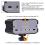 DSLR Audio Adapter Microphone Audio Mixer Adapter 6