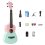 Mini guitarra de madeira bicolor de 23 polegadas, ukulele de quatro cordas A 5