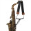 Saxophone Straps Mesh Webbing PU Straps Saxophone Neck Straps 6