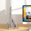 Vertical Laptop Stand, Acrylic Laptop Holder Desk 6
