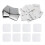 Material para broches quadrados faça você mesmo 50x50mm 5