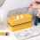 Flatware Tray, Utensil Storage with Lid Plastic Cutlery Tray, A 6