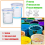 8 Sets Paint Container with Mixing Ball Touch Up Paint Cups (800 ML) 6