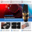 8pcs Clarinet/Soprano Saxophone Cushions Black---0.8mm 6