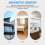 Magnetic Sensor Home Door Window Entry Warning Alarm Switch 6
