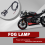 2pcs LED Eagle Eye Backup Light White Light 9W black 6