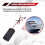 Black Input/Output Signal Amplifier Booster Adapter 6