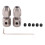 2Pcs RC Boat Flexible Coupling CNC Flex Collet Coupler,3.18X4Mm 5