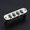 Tune-O- Roller Saddle Guitar Bridge para guitarras LP de 4 cordas 5