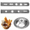 Conjunto de 2 acessórios para biscoitos, 8 formatos 5