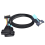 SAS MCIO 8i 74P to Dual SFF 8639 for Server Adapter Cable 0.5m 5