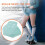 1 Pair Roller Skates Toe Cap Protectors PU Roller Skate Cap Green 6