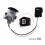 Suporte e luz para placa traseira para JK 2006-17 6